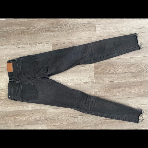 Madwell 25 high rise skinny jeans in Black Sea - Picture 2 of 2